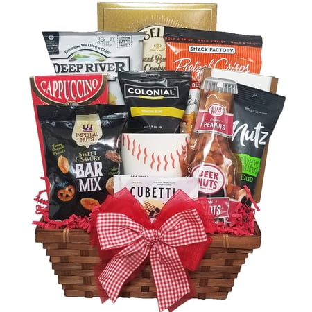 Snack Time Gift Basket (Baseball)