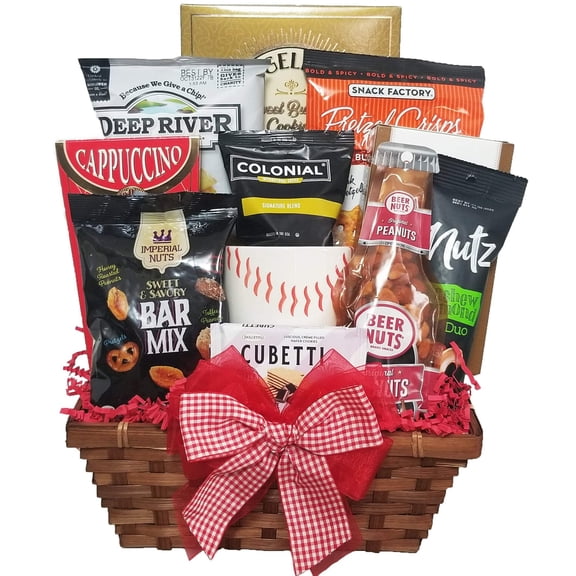 Snack Time Gift Basket (Baseball)