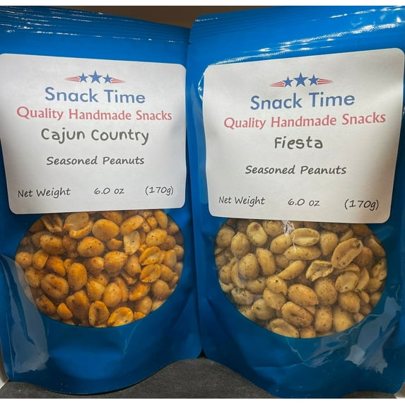 Snack Time Seasoned Peanuts