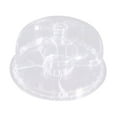 thumbnail image 1 of Snack Tray Dessert Display Plate with Dome Lid with Serving Tray Cake Stand for Muffins Pastries Appetizers Table Baby Shower, 1 of 8
