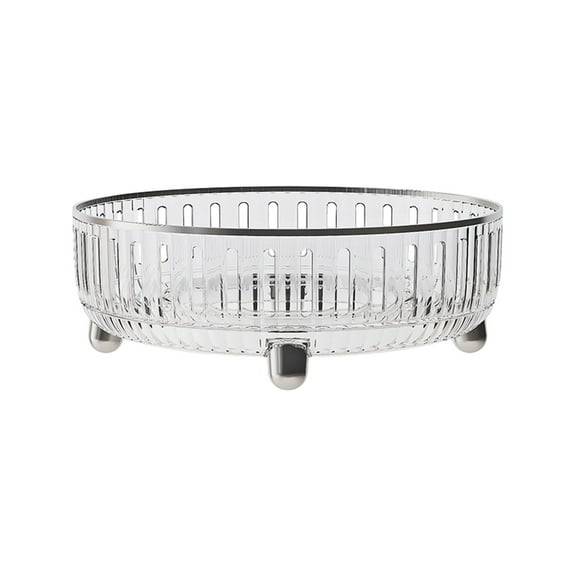 Snack Tray, Fruit Tray, 5 Segmented Candy Containers Used for Nut Candy, Dried Fruit Food Storage Organizer Compartment Dried Fruit Tray, Food and Frui