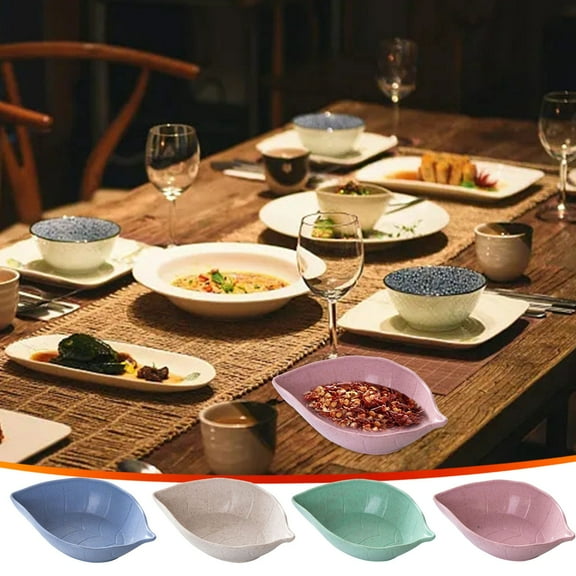 Snack Vinegar Vegetable Kitchen Tableware for Healthy Eating and Entertaining with Durable Dishwasher Safe Bowls and Plates for Family Gatherings and Casual Dining Topliu