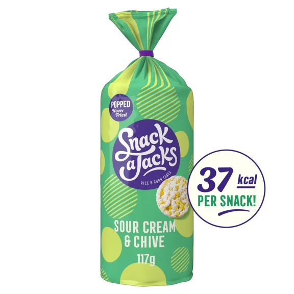 Snack a Jacks Sour Cream & Chive Rice Cakes