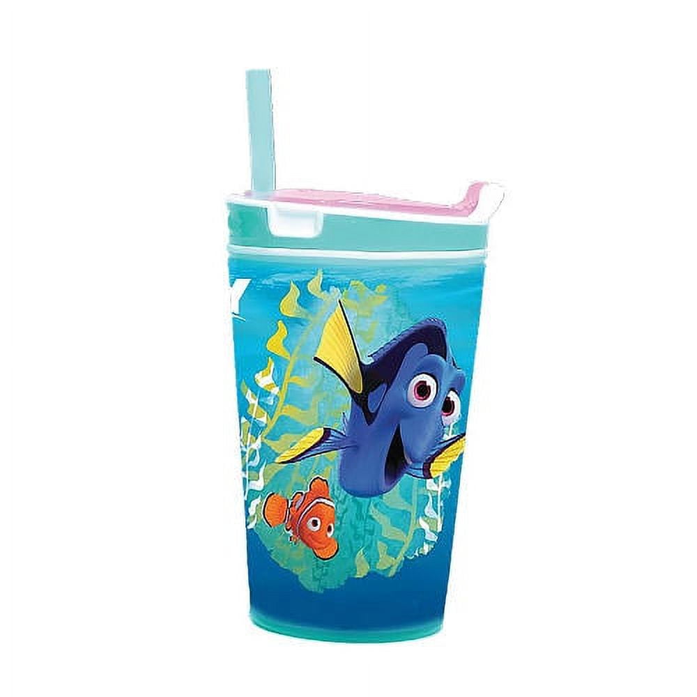 Snackeez Jr. Disney Frozen Snack and Drink Cup (Pack of 1 Cup, Colors and Designs Vary)