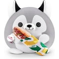 thumbnail image 1 of Snackles Snackles (Subway Sandwich) Husky Dog Super Sized 14 inch (Nigel) Plush by ZURU, 14 inch, 1 of 5