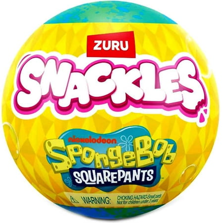 Snackles Spongebob Squarepants Series 1 Mystery Pack (1 RANDOM Plush)