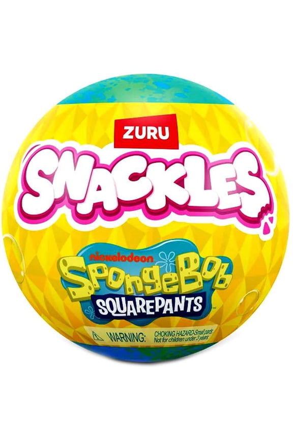 Snackles Spongebob Squarepants Series 1 Mystery Pack (1 RANDOM Plush)