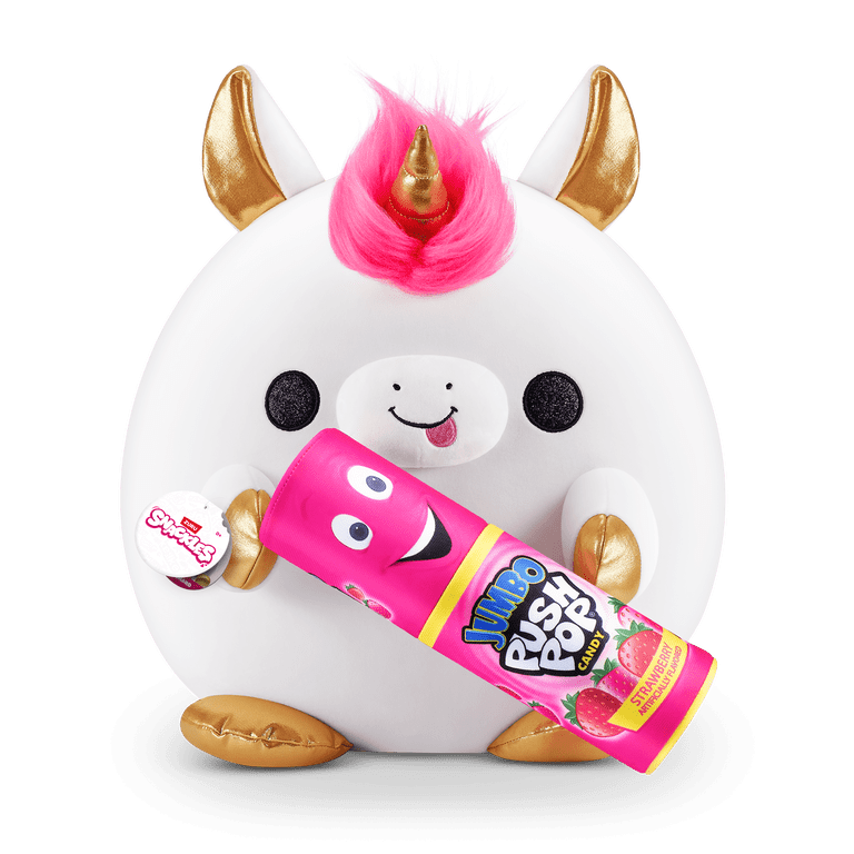 SNACKLES, Super Sized Snackle(Richard) Plush Toy, 14 Inch, by ZURU