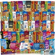 Snacks Gift Variety Basket for Adults (72 Count) Great For Men, Women, Adults, Office, School, Colleges - Gift Assortment Package - Great Gift Basket For Home, Work, Office, Meetings, College