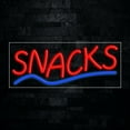 thumbnail image 1 of Snacks-LED Neon Sig 30"L x 12"H #30127, 1 of 3