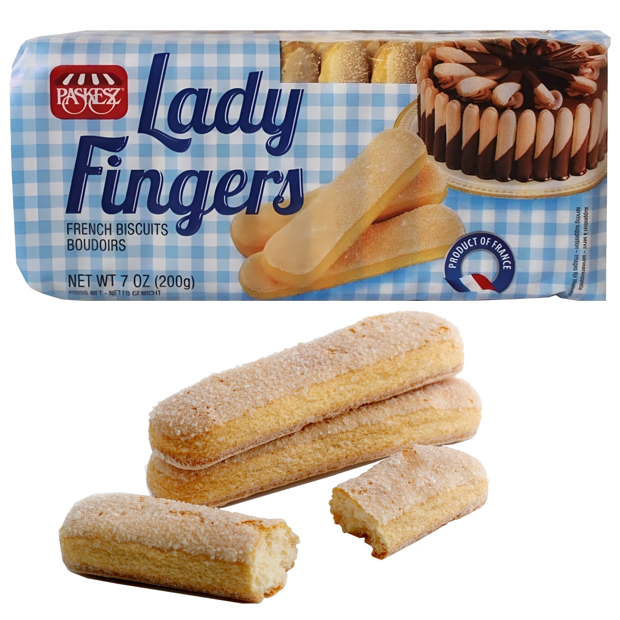 Snacktery Lady Fingers for HP29 Tiramisu Authentic French Savoiardi
