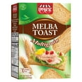 Snacktery Multigrain Melba Toast Crackers Thin and Crispy Flatbread Crackers Mini Toasts for