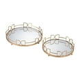 thumbnail image 1 of Snaffle Bit Mirrored Trays, 1 of 2