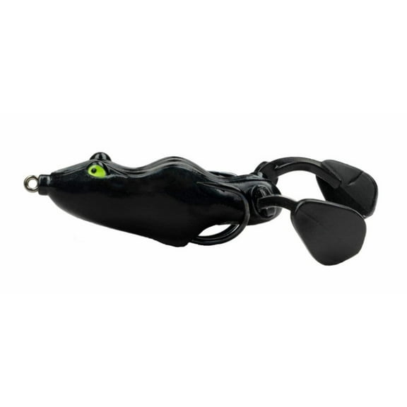 Snag Proof Zoo Kick Topwater Frog - 5/8 oz. (Black)