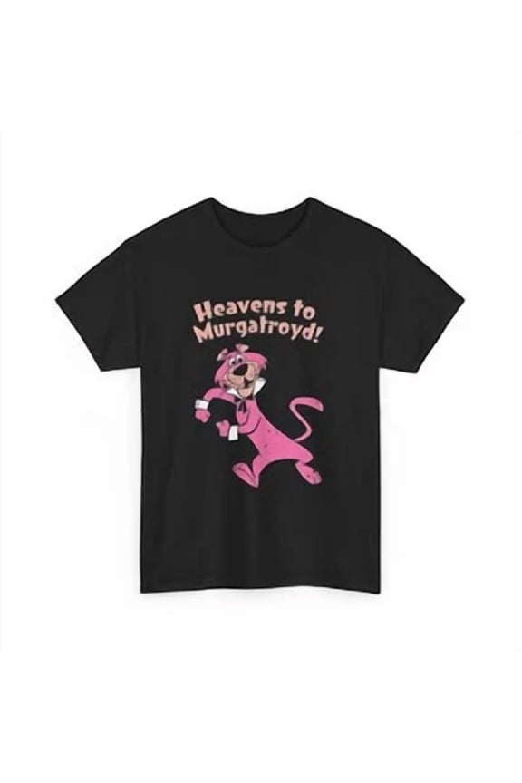 Snagglepuss Heavens to Murgatroyd Graphic Tee, Cartoon Character Shirt