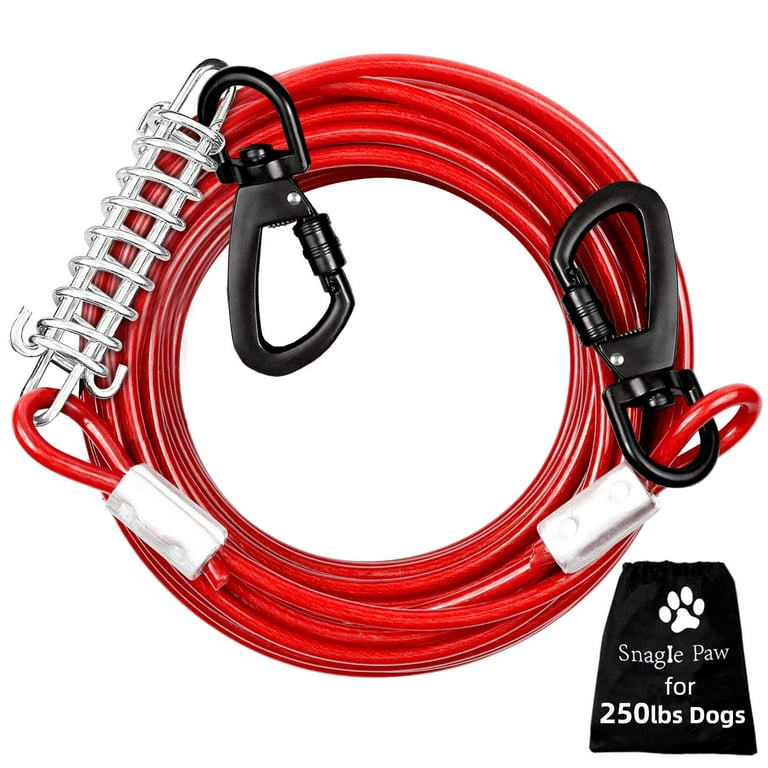 Tie out cable walmart discount