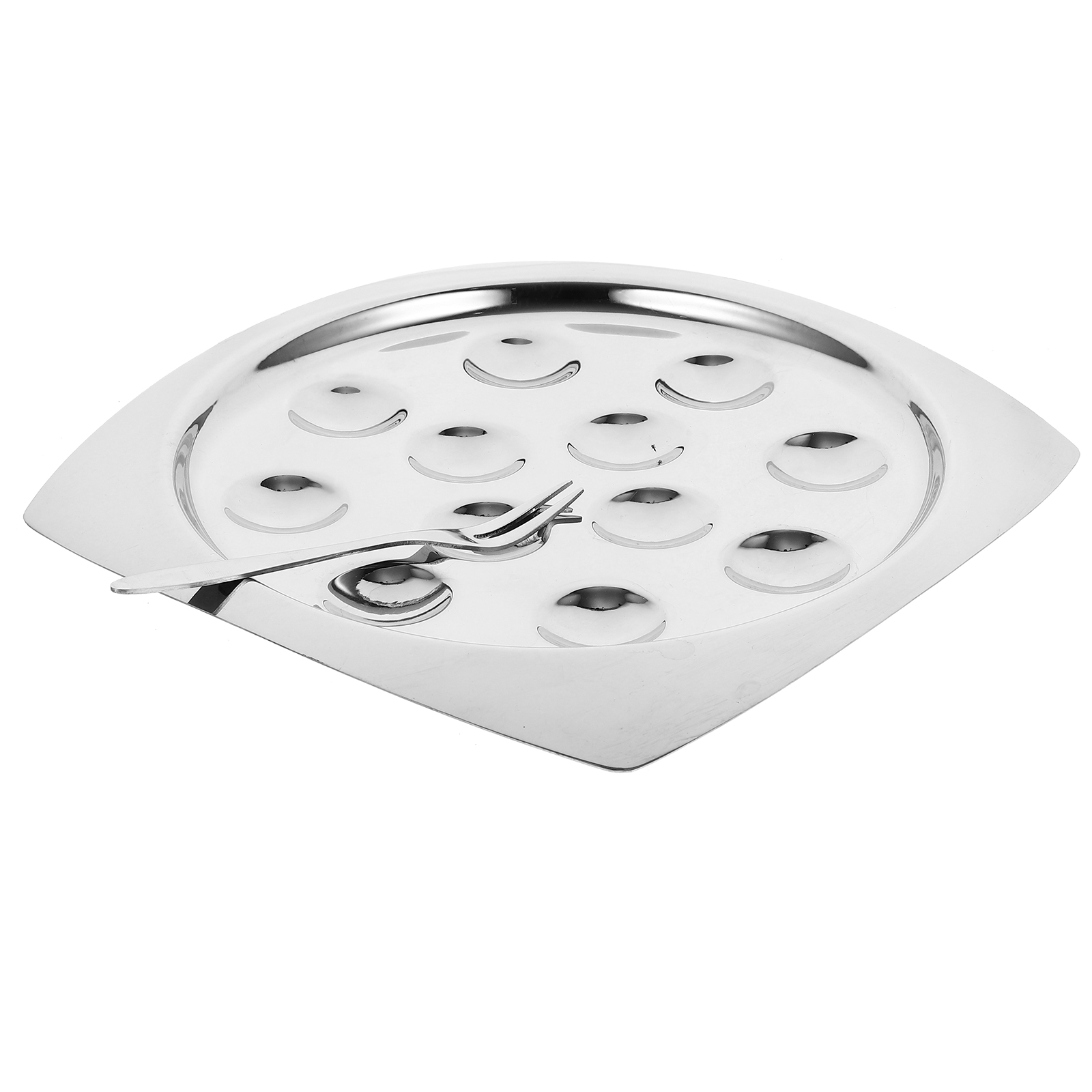 Snail Dish Roasting Pan Snail Plate Serving Plate Escargot Baking Tray