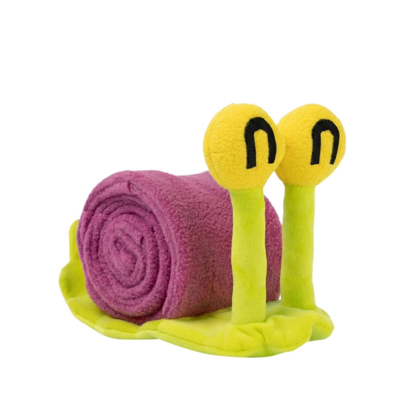 Snail Dog Toy for Hide Treats, Chewing, Puzzle, Sniffing, Tugging, Squeaky with Crinkle Paper - Purple Pet Toy for Dogs, Interactive Play, Training, Indoor/Outdoor Use