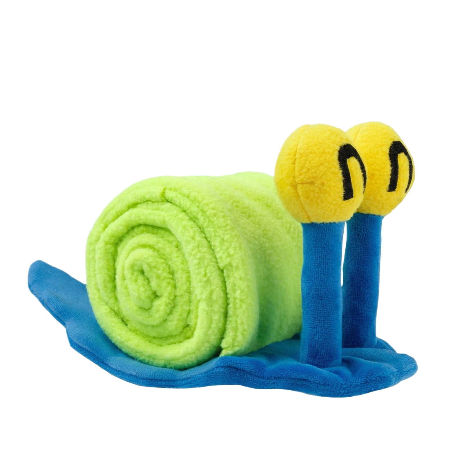 Snail Dog Toy for Hide Treats, Chewing, Puzzle Sniffing, Tugging with Crinkle Paper Sound - Green Pet Toy for Dogs