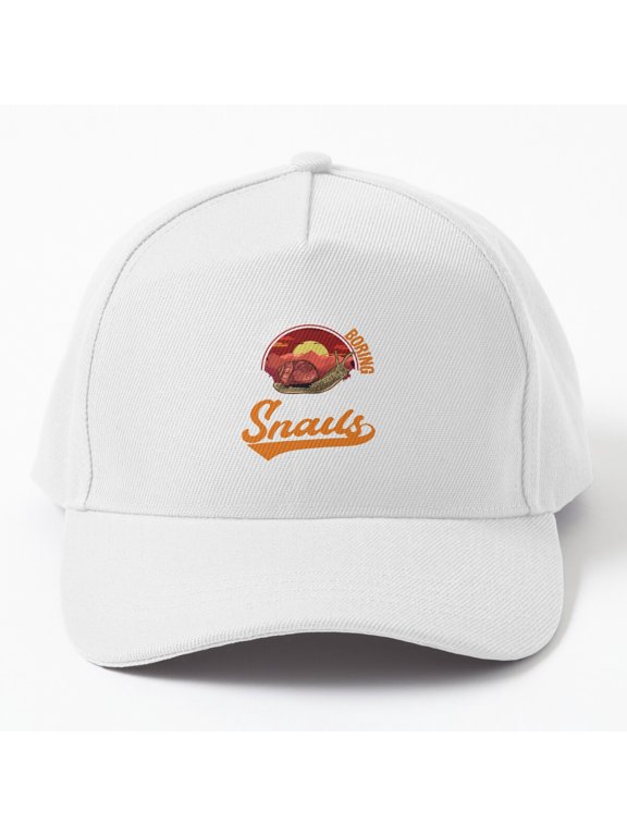 Snail Life Baseball Hat, Life Would Be Boring Without Snails Graphic Design, Classic Cap