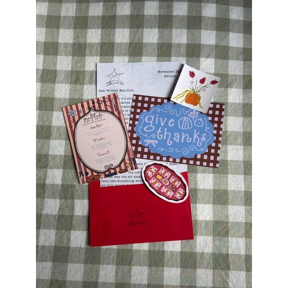 Snail Mail Club Monthly Subscription Home Gallery Wall Art Unframed Paper Print