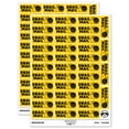 thumbnail image 1 of Snail Mail Teacher Student School Sticker Set - Yellow - Matte Finish - 1.5" Small, 1 of 7