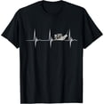 thumbnail image 1 of Snail Mollusk Snail Shell Heartbeat EKG Pulse Snails Lover T-Shirt, 1 of 4