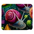 thumbnail image 1 of Snail Mousepad 8.3x9.8 Inch Square Non-Slip Rubber Bottom Printed Desk Mat - Suitable for Office and Gaming, 1 of 6