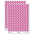 thumbnail image 1 of Snail On the Move Solid Round Sticker Set - Hot Pink - Matte Finish - 0.50" Size, 1 of 3