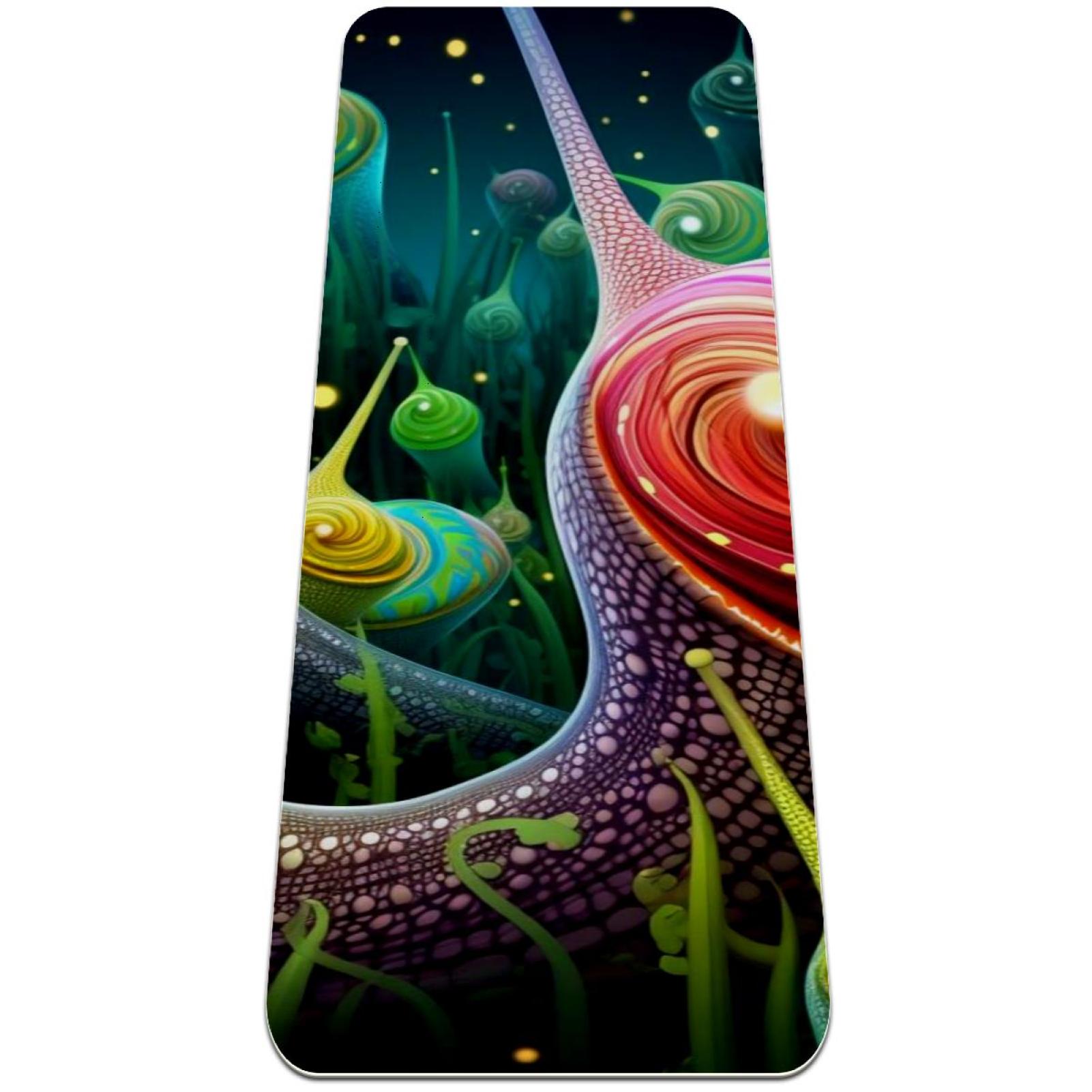 Snail Premium TPE Yoga Mat Exercise Mat for Yoga, Pilates, Home