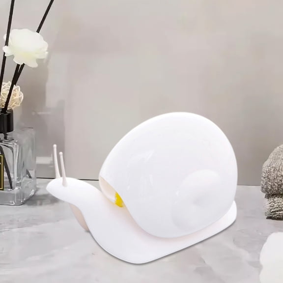 Snail Shape Soap Dispenser Bottle Press Pump Lotion Container Shampoo Shower Gel Bottle Plastic Liquid Dispenser Decorative Bathroom Kitchen Storage Accessory Refillable Home