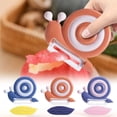 thumbnail image 1 of Snail-Shaped Ceramic Vegetable Peeler | Lightweight Ergonomic Design | Efficient for Potatoes, Carrots, Apples | Durable Rustproof Material | Compact Size 3.81x2.91in | Fun Kitchen Gift for Kids, 1 of 6