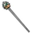 thumbnail image 1 of Snail Silver Lace-Edged Bookmark: Gift for Book Lovers and Readers | Reading Accessories | Book Accessories, 1 of 5