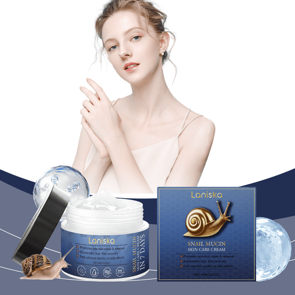 Snail Skin Care Cream Nourishing and Moisturizing Softens Facial Skin Improves Elasticity Skin Care Cream