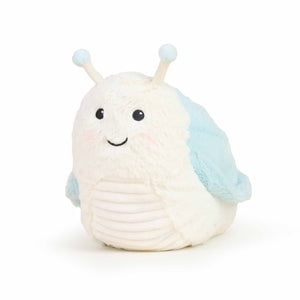 Snail Warmies Cozy Plush Heatable Lavender Scented Stuffed Animal