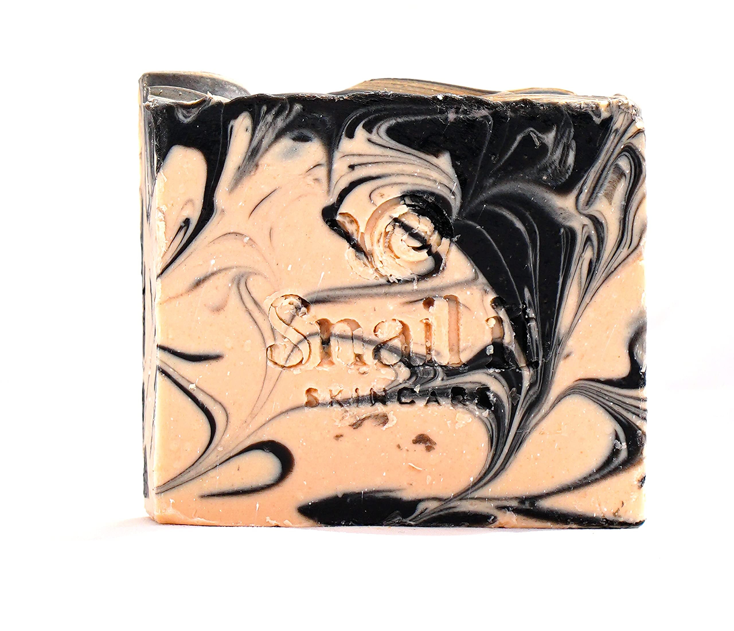 Snail slime soap activated charcoal Oily skin type