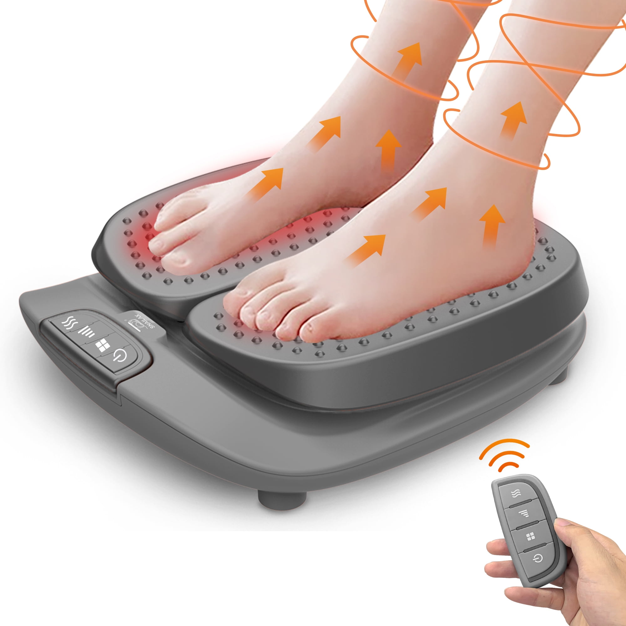 Snailax Foot Massager with Heat Vibration Foot Massager Machine