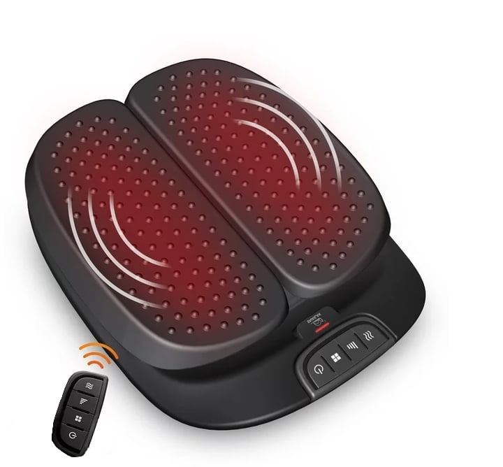 Snailax Foot Massager with Remote Control, Vibration Foot Massager Machine with Heat, Gifts