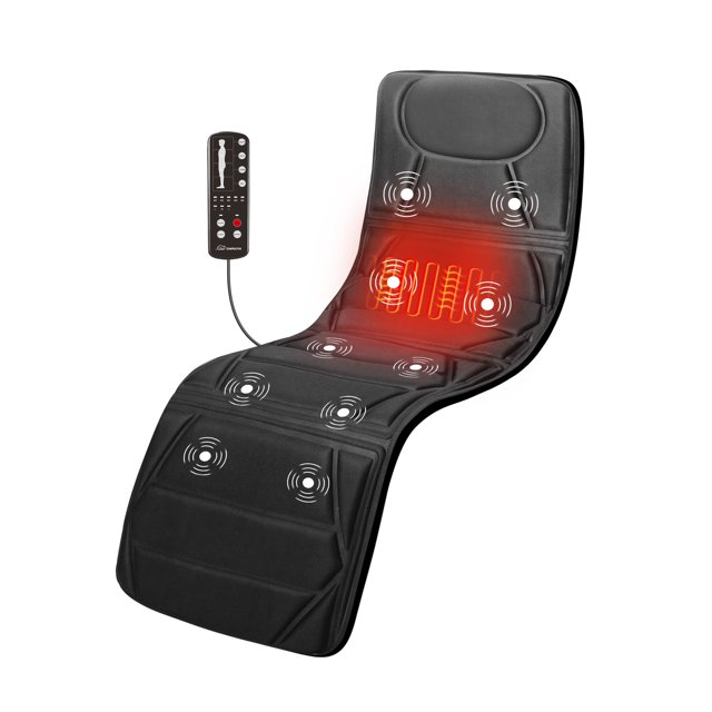 Snailax Full Body Massage Mat with Heat, Electric Massage Pad, Back