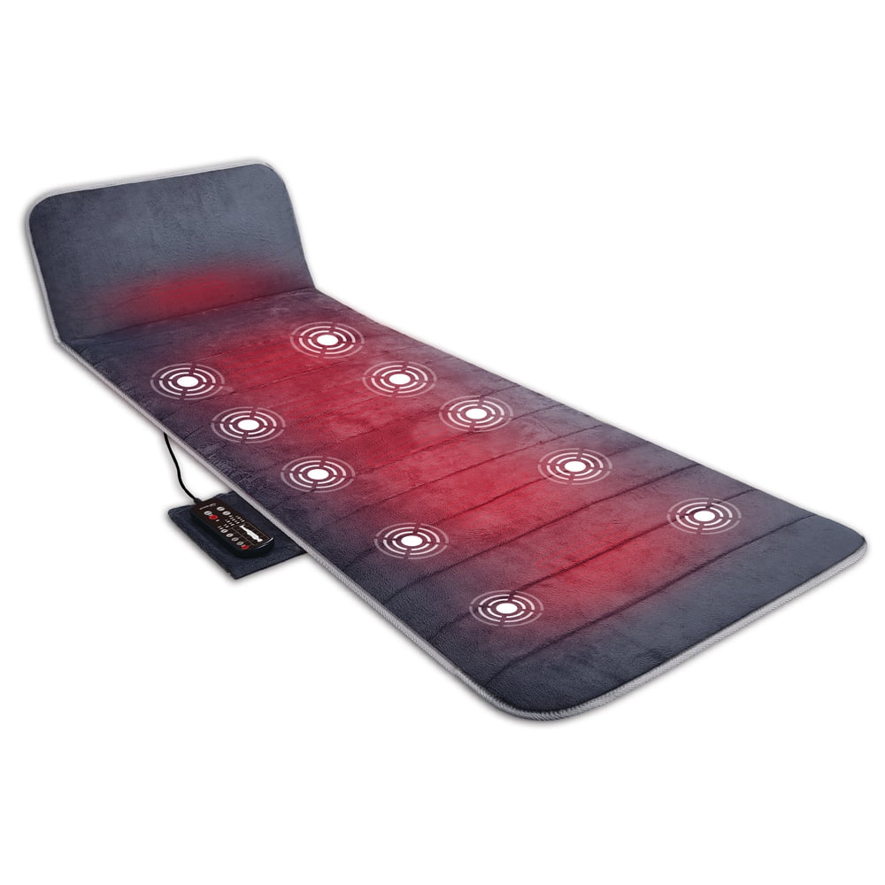 Snailax Full Body Massage Mat with Heat, Memory Foam Massage Pad