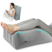 Snailax Inflatable Leg Elevation Pillow to Relax Muscle, Portable Wedge Pillow Improves Circulation, Mothers Day Gifts