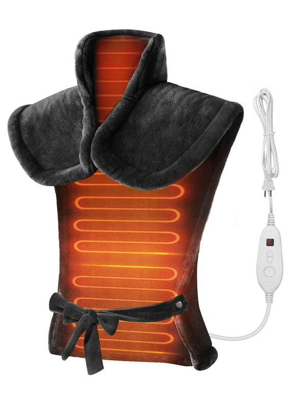 Snailax Large Heating Pad for Back Pain Relief, Electric Heat Pad for Neck and Shoulder massage, FSA/HSA Gifts