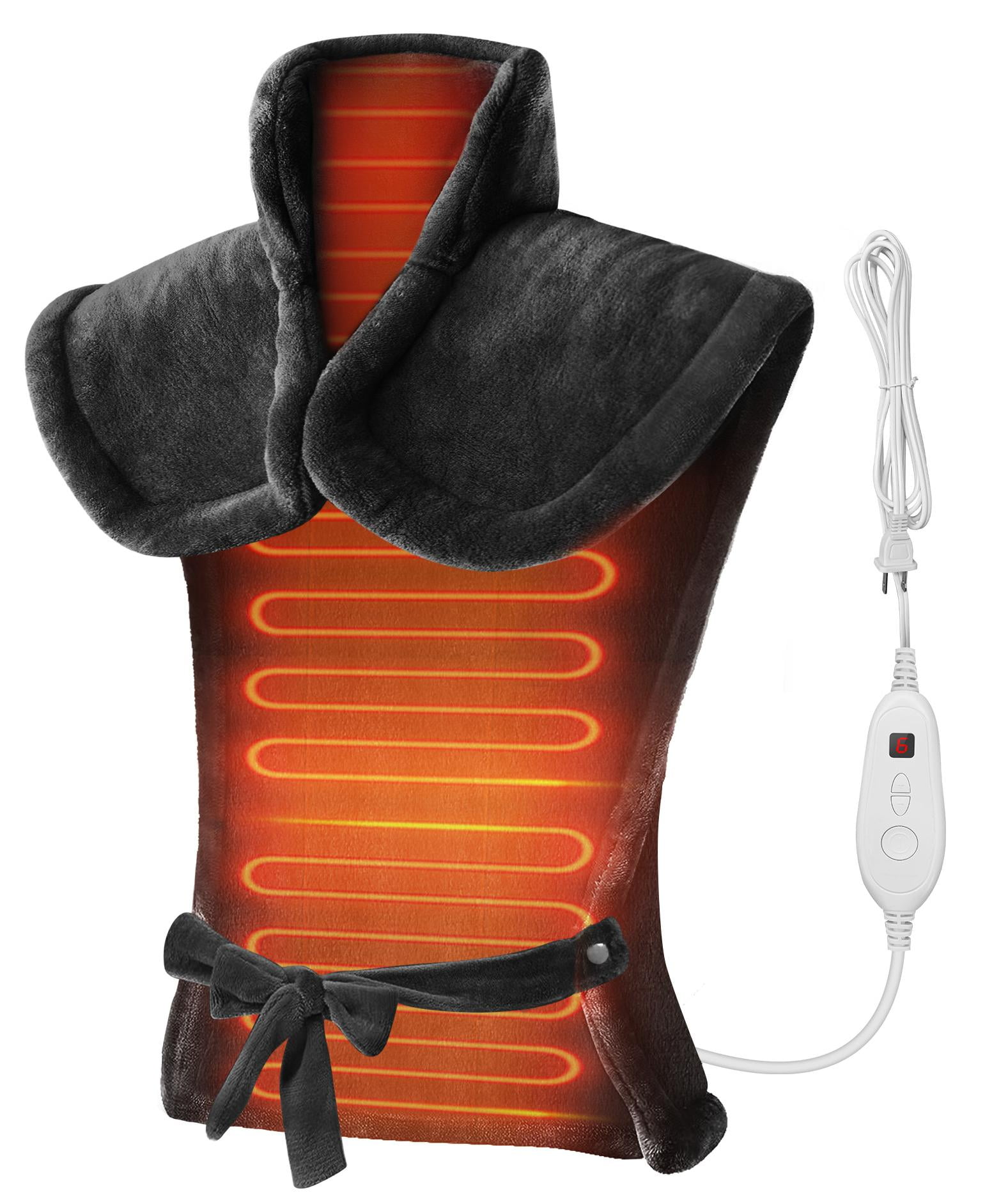 Snailax Large Heating Pad for Back Pain Relief, Electric Heat Pad for