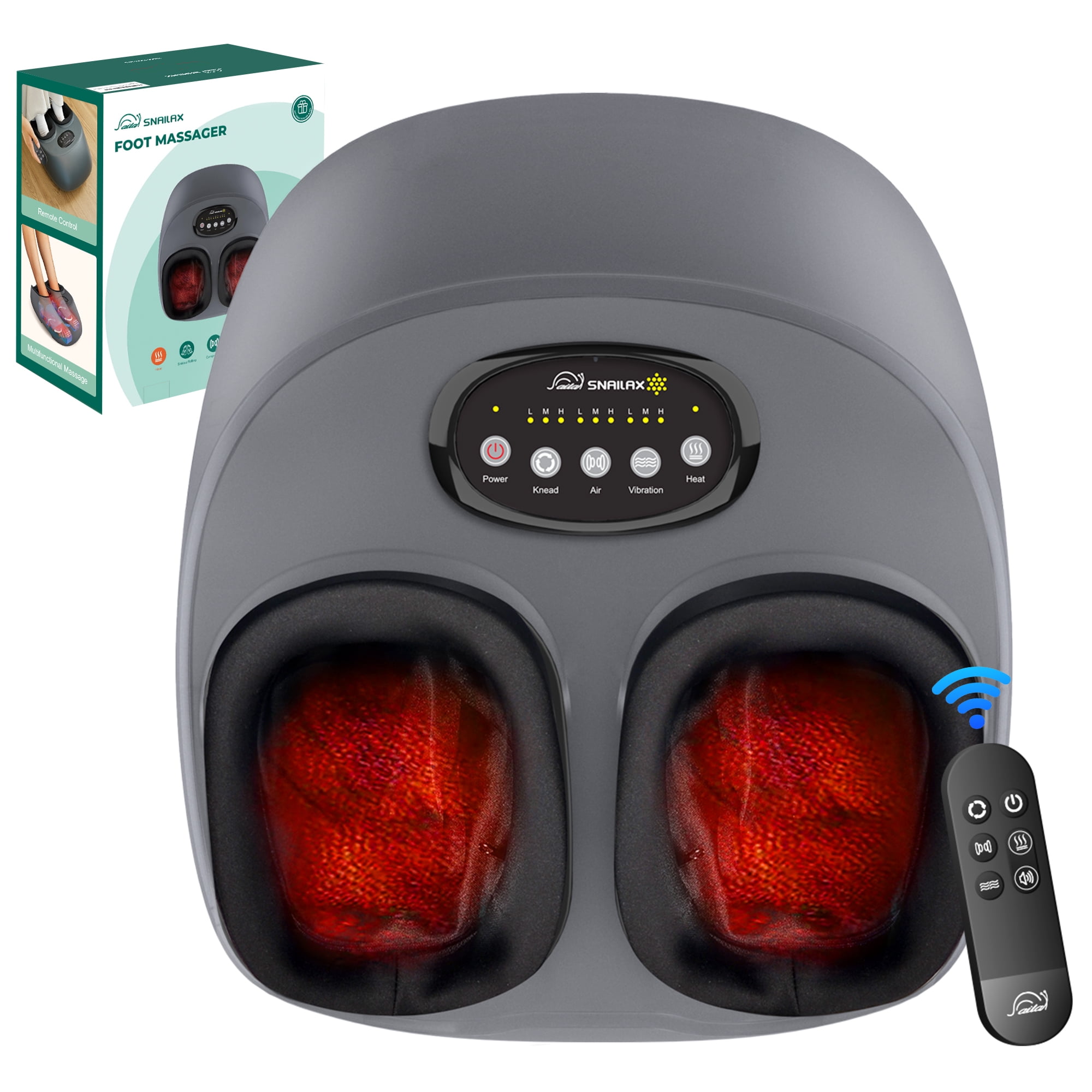 Foot Massagers with Jet Action & Heat