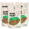 thumbnail image 1 of Snak Club 4 Ounce Everything Bagel Cashews, 6 Pack, 1 of 7