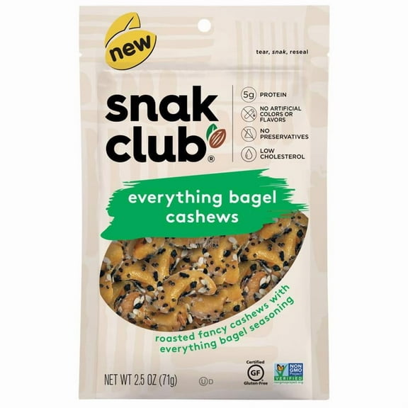 SNAK CASHEWS EVYTHG BGL 2.5OZ