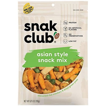 Snak Club Asian Style Snack Mix, 6.75 Oz.