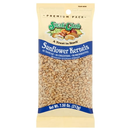 Snak Club Sunflower Kernels Premium Pack, 7.50 Oz.