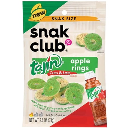 SNAK CLUB MILD TAJIN CHILI & LIME SEASONED...