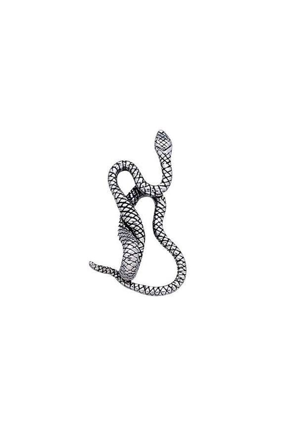 Snake 925 Sterling Silver Pendant Fine Protection Amulet Animal Totem Jewelry